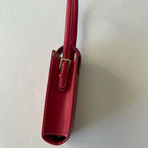 Vintage Coach Leather Accessory Holder with Buckle Strap - Picture 4 of 11